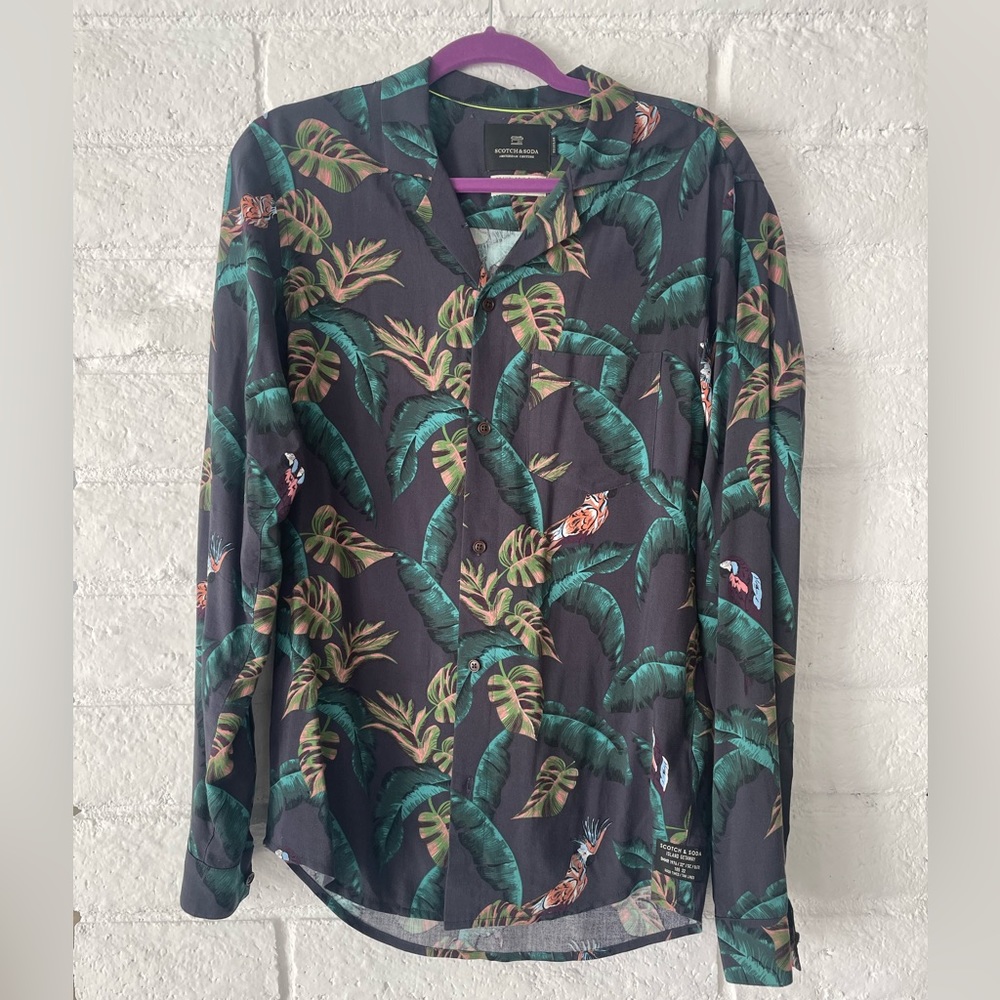 Scotch & Soda Tropical “Travelers” Shirt